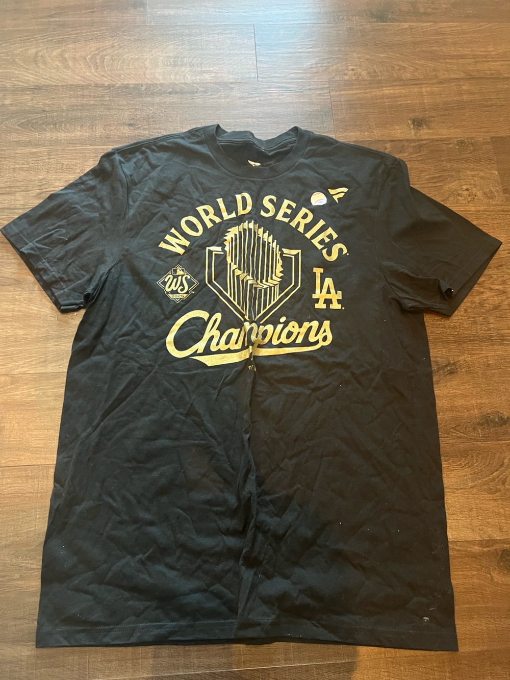 Fanatics Black & Gold World Series Champions Graphic Tee